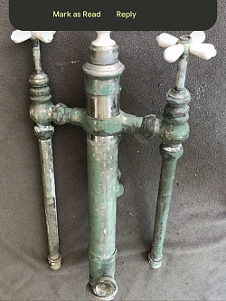 Claw Foot Tub Faucet, c. 1890