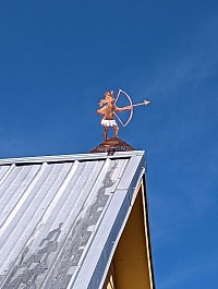 RELIC PINE ROOF FINIAL