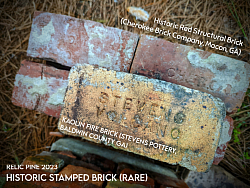 A fraction of bricks produced typically received a maker's mark