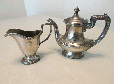 Vintage Hotel Seminole Silver Set